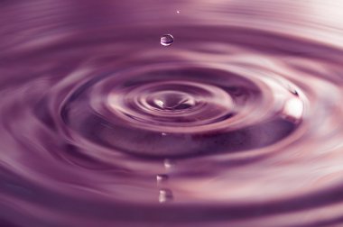 Su damlaları ve dalgalar