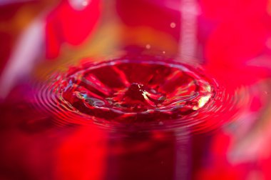 Su damlaları ve dalgalar