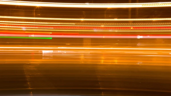 Gece trafik ışıkları