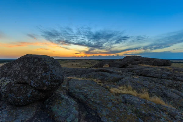 Reserva arqueológica Túmulo de pedra — Fotografia de Stock