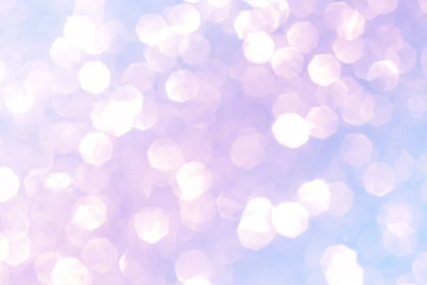 Shiny Blurred Purple Background Bokeh Festive Mood Greeting Card Template — Stock Photo, Image