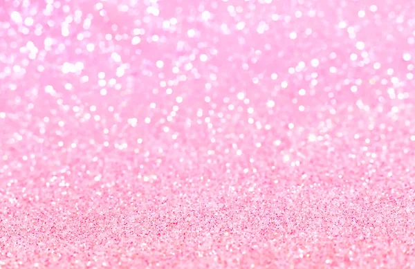 Fényes Elmosódott Rózsaszín Háttér Bokeh Egy Ünnepi Hangulat Üdvözlőlap Sablon Stock Fotó