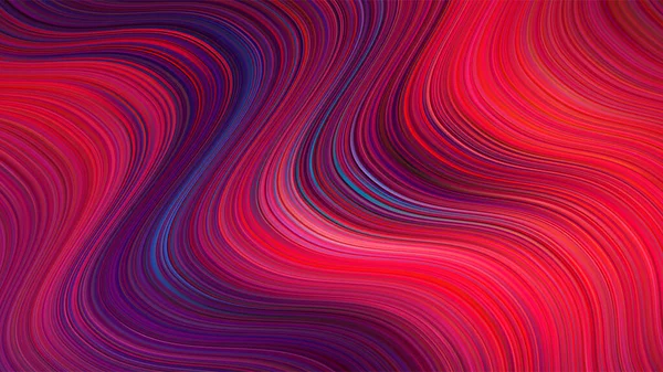 Fundo colorido abstrato com ondas. Cenário vetorial para o seu design — Vetor de Stock