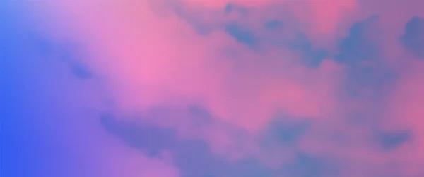 Fondo Cielo Degradado Abstracto Contemporáneo Nubes Realistas Colores Vivos — Vector de stock