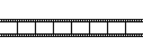 Videószalag Elkülönítve Fehér Háttérrel Vintage Operatőr Vektor Illusztráció — Stock Vector