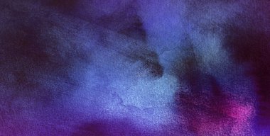 Kozmik çizim. Güzel renkli bir arka plan. Suluboya