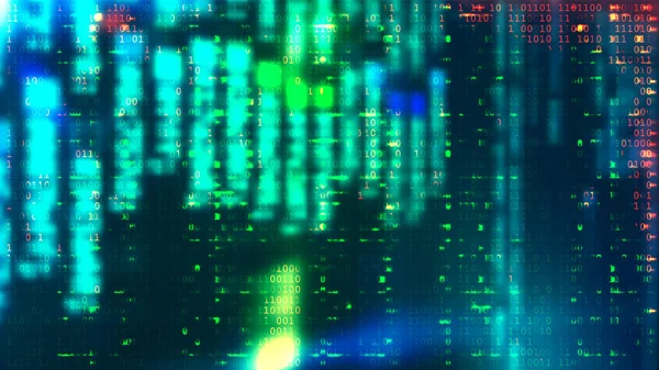 Futuristische Digitale Technologie Vektor Hintergrund Cyber Angriffe Ransomware Malware Scareware — Stockvektor