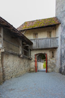 Chateau de Gruyeres. İsviçre