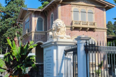 Geneva, İsviçre - Eylül 07: Park la Grange, Geneva, İsviçre. 