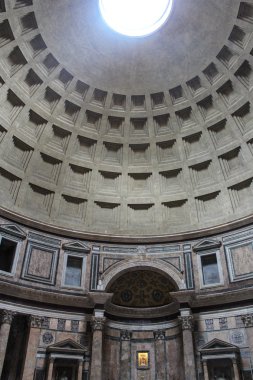 Roma - 26 Eylül: Pantheon 26 Eylül 2012 tarihinde Roma'da,