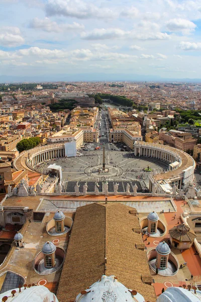 Panorama Watykanu i Rzymu — Zdjęcie stockowe