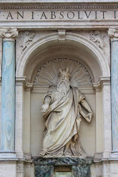 Standbeeld van Zeus in Rome — Stockfoto