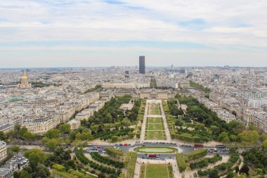 Paris havadan görünümü