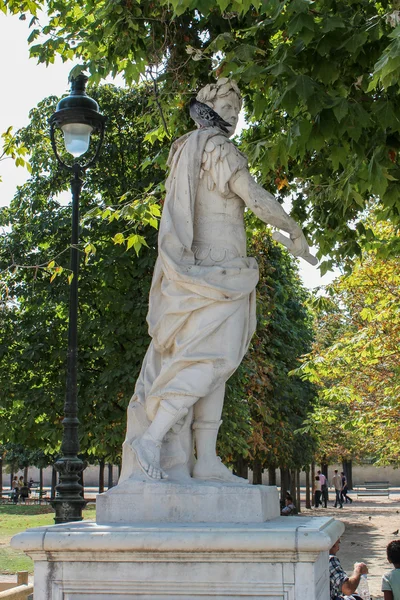 Jardim das Tulherias. Paris, França — Fotografia de Stock