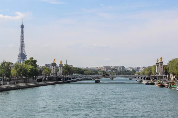 Most Aleksandra iii, Paryż, Francja — Zdjęcie stockowe
