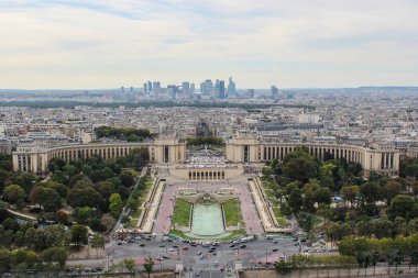 Paris havadan görünümü