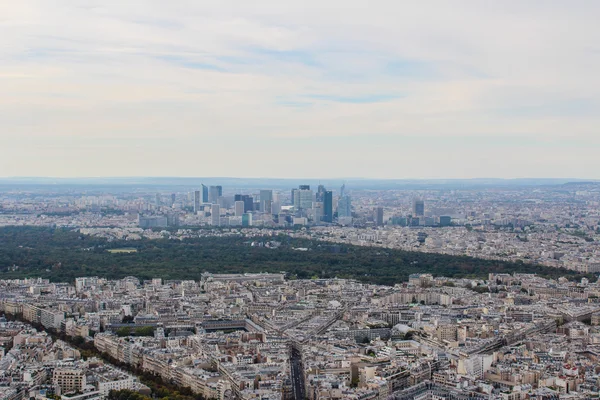 Paris aerial view — Stock Photo, Image