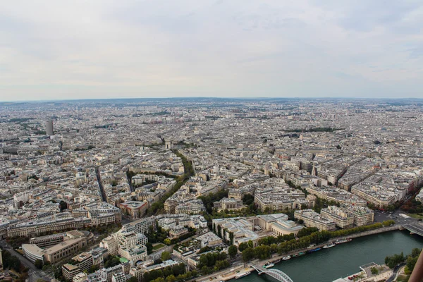 Paris aerial view — Stock Photo, Image