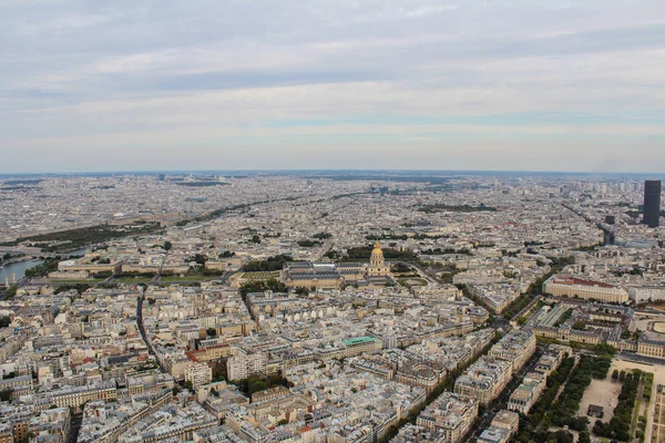 Paris aerial view — Stock Photo, Image