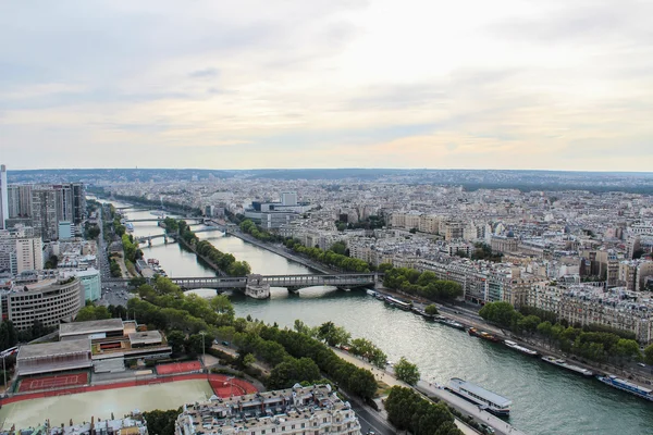 Pariser Luftaufnahme — Stockfoto