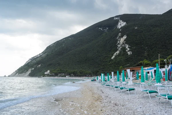 Conero playa en marche, italia — Foto de Stock