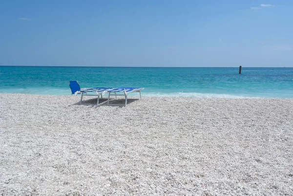 Praia de conero em marche, itália — Fotografia de Stock