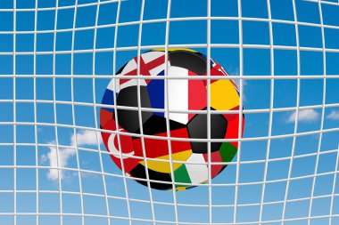 Avrupa Futbol Şampiyonası'nda futbol topu