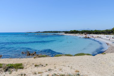 güzel deniz orosei Körfezi, Sardinya, İtalya