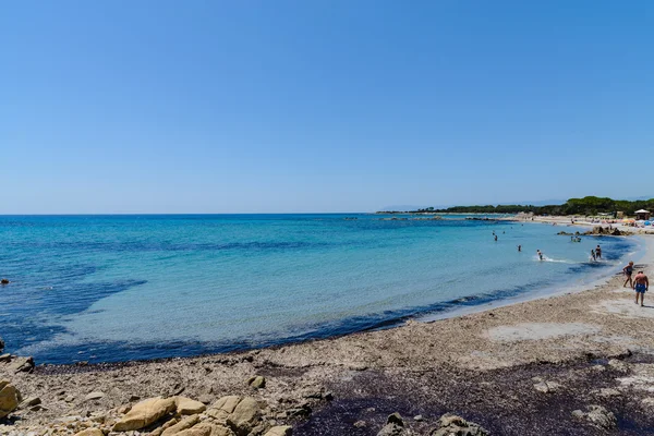 Vackra havet i Oroseibukten i Sardinien, Italien — Stockfoto