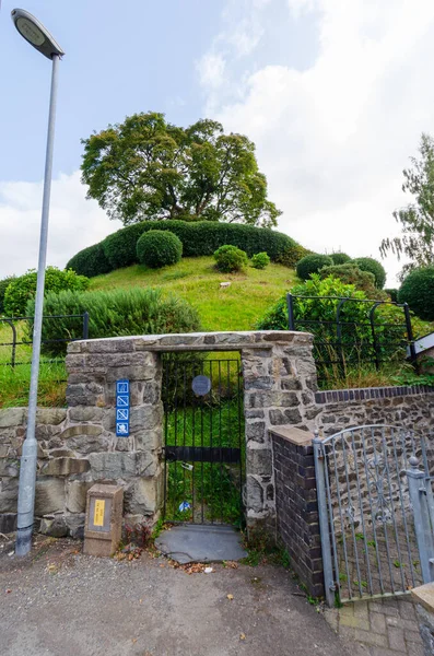 Bala Sep 2020 Medieval Castle Mound Known Tomen Bala Now — 图库照片
