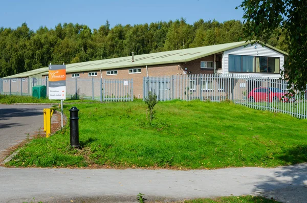 Flint, Flintshire; Birleşik Krallık: 17 Eylül 2020: Biyolojik Ürün Yönetimi uzmanı olan Russell Bio Solutions 'ın binası. Biyolojik Uyarıcılar ve Biyolojik Böcek İlaçları konusunda uzmanlar..