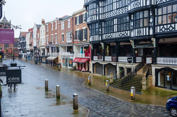 2018 Chester Jan 2021 General View Shopping District Chester Saw — 스톡 사진