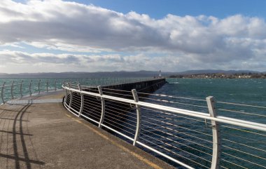 Victoria, British Columbia, Kanada 'daki Ogden Point Kırık Su İskelesi