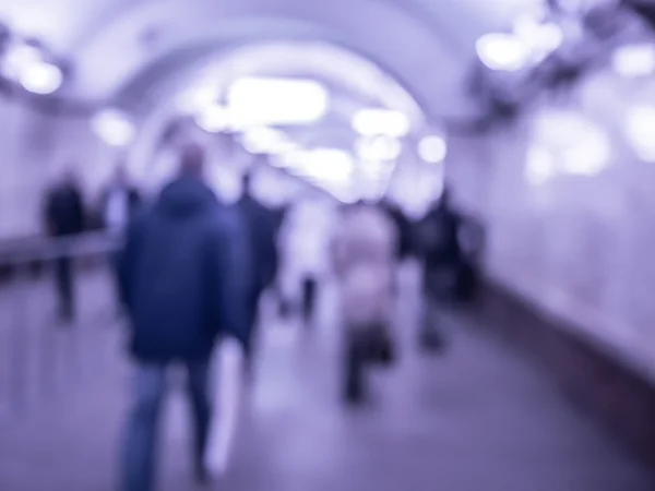 Viajeros urbanos en metro . —  Fotos de Stock