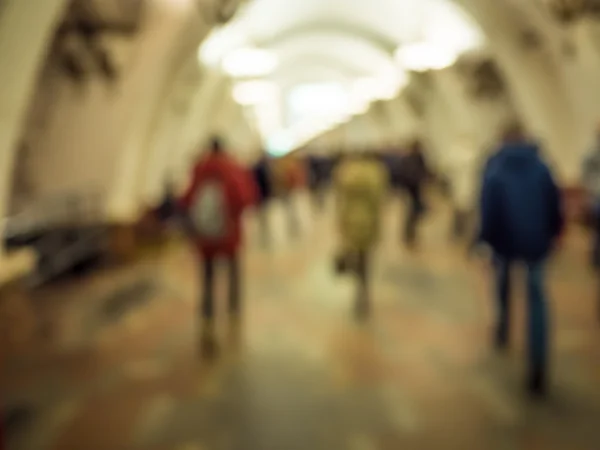 Viajeros urbanos en metro . —  Fotos de Stock