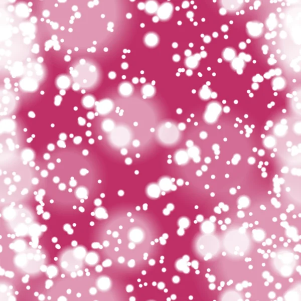 Fondo borroso colorido con superposición de nieve, sin costuras — Vector de stock