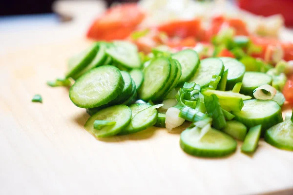 Verduras en la cocina — Foto de Stock