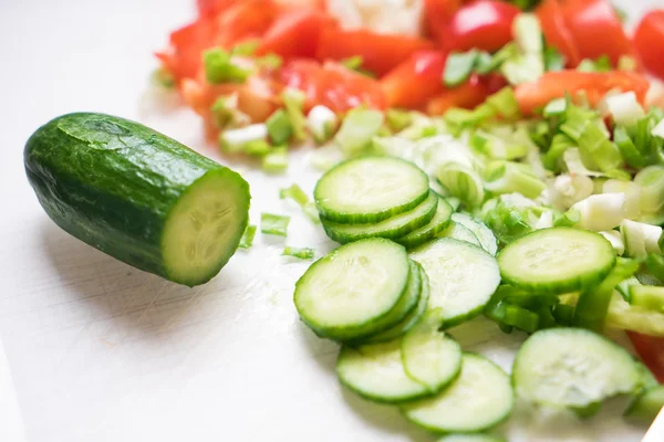 Verduras en la cocina — Foto de Stock