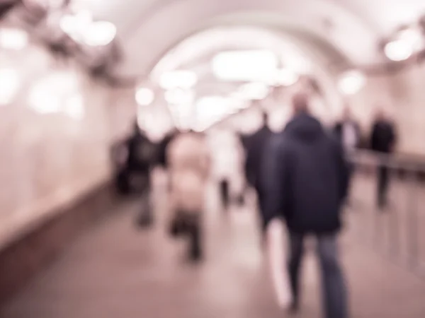 Viajeros urbanos en metro . —  Fotos de Stock