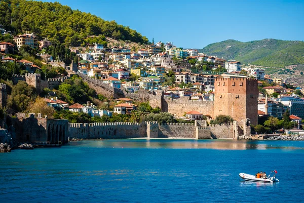 Slottet i alanya — Stockfoto