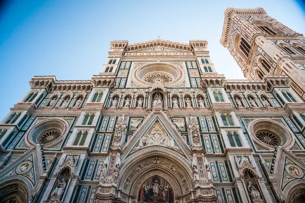 Η Βασιλική di santa maria del fiore, Φλωρεντία, Ιταλία — Φωτογραφία Αρχείου