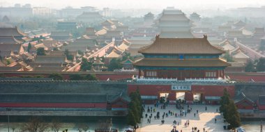 Pekin, Çin 'de yasak şehir.
