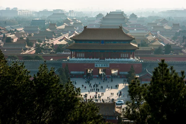 Απαγορευμένη πόλη στο Πεκίνο, Κίνα. — Φωτογραφία Αρχείου