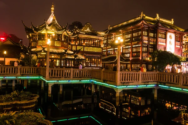 Traditioneller chinesischer Yuyuan-Garten in Shanghai — Stockfoto