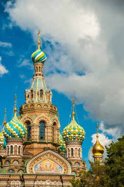 Kan, Saint-Petersburg, Rusya üzerinde kurtarıcı Kilisesi.
