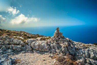 Mallorca Adası, Spai'nın Batı tarafında güzel dağlar