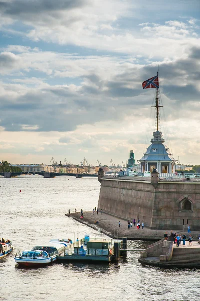 The Russian Fortress flag — Stock Photo, Image