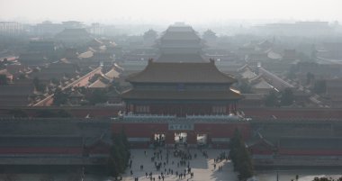 Pekin, Çin 'de yasak şehir.