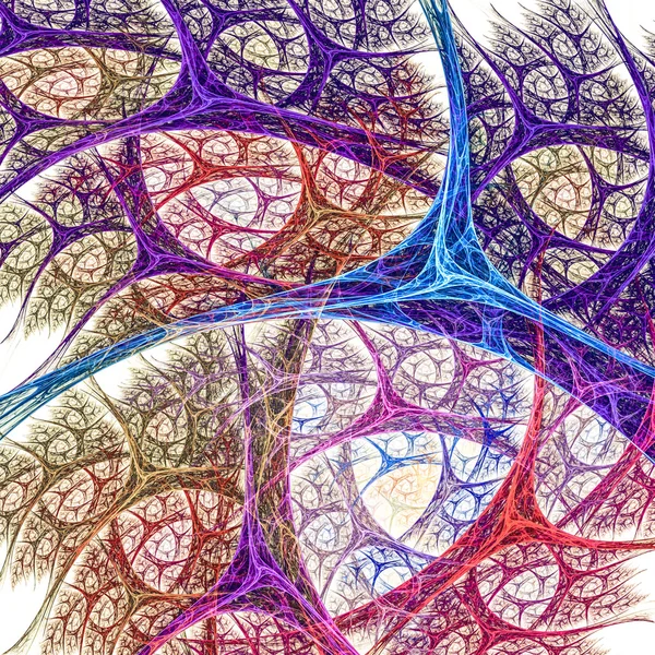 아름 다운 추상적인 이미지입니다. 컴퓨터 생성 패턴 — 스톡 사진