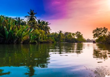 Sunset beach Resort tropikal.